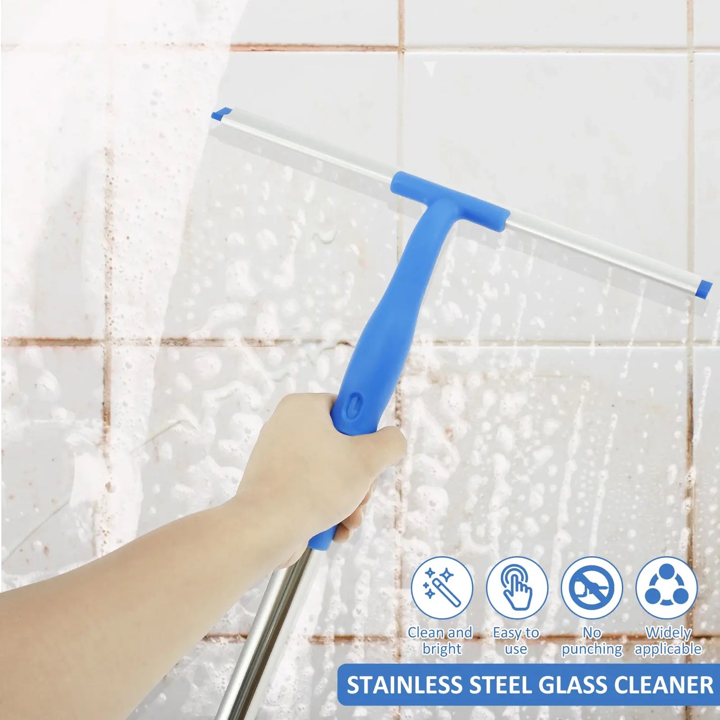 3 in 1 Glass Brush Windows Cleaner